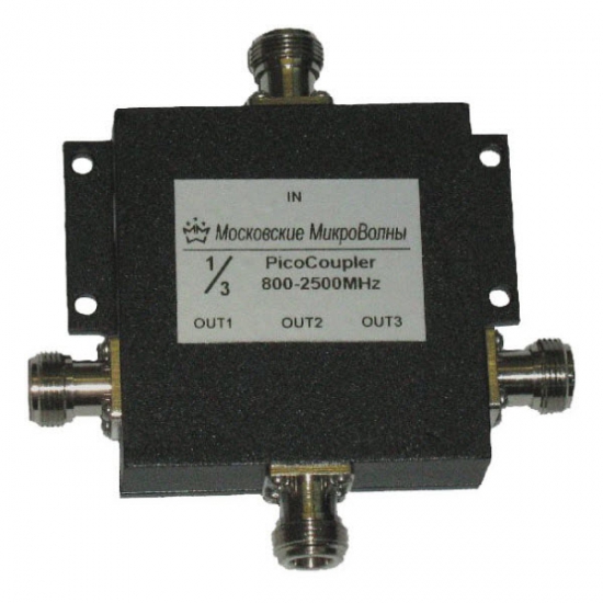 Разветвитель PicoCoupler 800-2500МГц 1/3